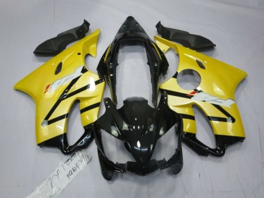 2004-2007 Honda CBR600 F4i Motorcycle Fairings - Yellow Glossy Black UK