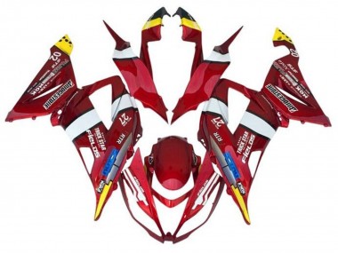 2013-2018 Kawasaki ZX6R Motorcycle Fairings - Red Yellow White Blue UK
