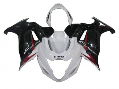 2008-2013 Suzuki GSX650F Motorcycle Fairings - White Black Red UK