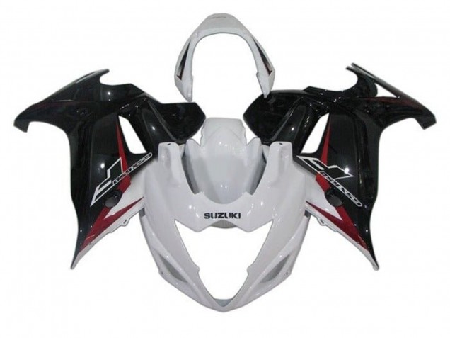 2008-2013 Suzuki GSX650F Motorcycle Fairings - White Black Red UK