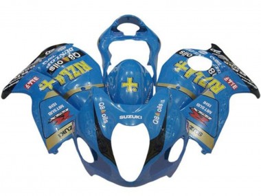 1996-2007 Suzuki GSXR1000 Motorcycle Fairings - Blue Gold Black Rizla UK