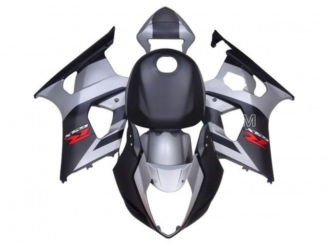 2003-2004 Suzuki GSXR 1000 Motorcycle Fairings - Silver Grey Black Red UK