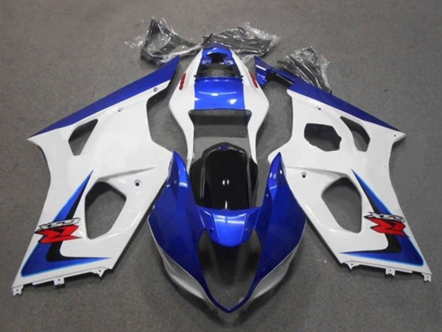 2003-2004 Suzuki GSXR 1000 Motorcycle Fairings - White Blue Black Red UK