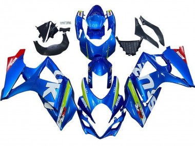 2005-2006 Suzuki GSXR 1000 Motorcycle Fairing - Blue Green White Red UK