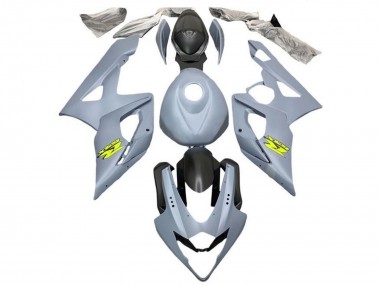 2005-2006 Suzuki GSXR 1000 Motorcycle Fairings - Matte Grey Black Yellow UK