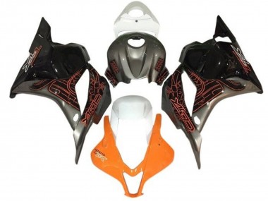 2005-2006 Suzuki GSXR 1000 Motorcycle Fairings - Orange Silver Black White UK