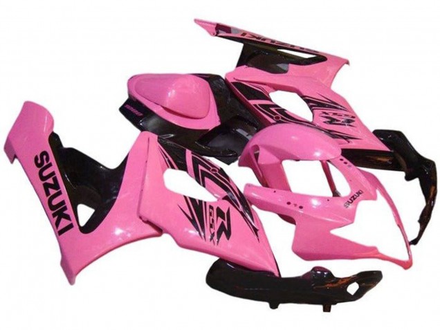 2005-2006 Suzuki GSXR 1000 Motorcycle Fairings - Pink Black UK