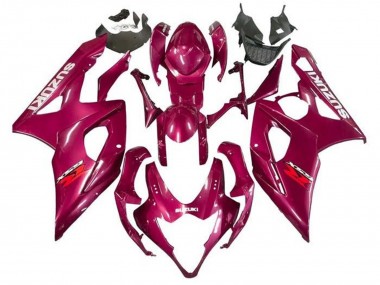 2005-2006 Suzuki GSXR 1000 Motorcycle Fairings - Red Magenta UK