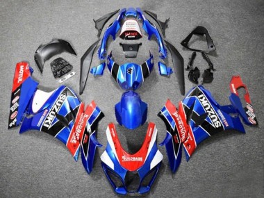 2017-2024 Suzuki GSXR1000 Motorcycle Fairings - Blue Red White Black UK