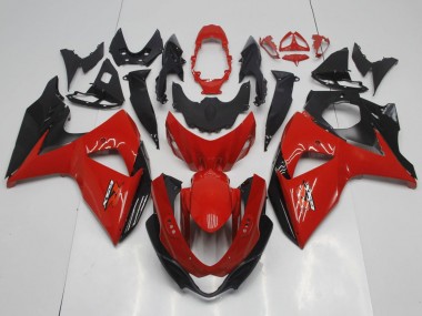 2009-2016 Suzuki GSXR 1000 Motorcycle Fairing - Red Black UK