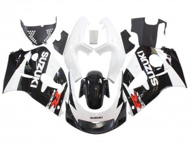 1996-2000 Suzuki GSXR 600 / GSXR 750 Motorcycle Fairings - White Black Red UK