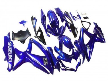 2008-2010 Suzuki GSXR 600 / GSXR 750 Motorcycle Fairings - Blue UK