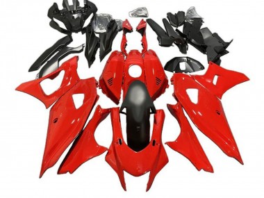 2021-2024 Yamaha YZF R7 Motorcycle Fairings - Red Matte Black UK