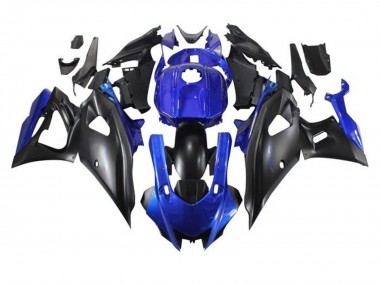 2021-2024 Yamaha YZF R7 Motorcycle Fairings - Blue Matte Black UK