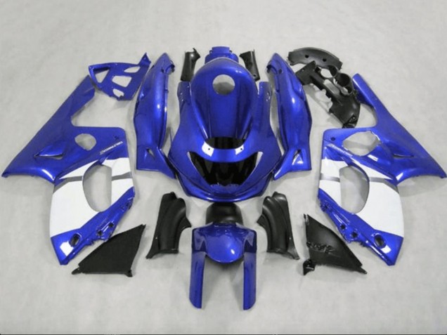 1996-2007 Yamaha YZF600R Thundercat Motorcycle Fairings - Blue White Grey Black UK
