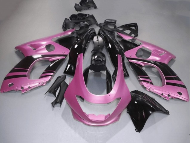 1996-2007 Yamaha YZF600R Thundercat Motorcycle Fairings - Pink Glossy Black UK