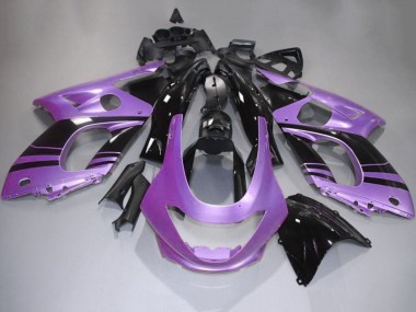 1996-2007 Yamaha YZF600R Thundercat Motorcycle Fairings - Purple Glossy Black UK