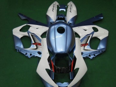 1996-2007 Yamaha YZF600R Thundercat Motorcycle Fairings - White Light Blue Red UK