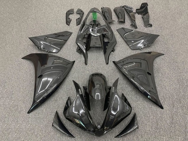 2009-2011 Yamaha YZF 1000 R1 Motorcycle Fairings - Faux Carbon Fiber UK