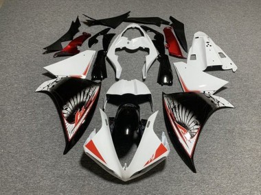 2009-2011 Yamaha YZF 1000 R1 Motorcycle Fairing Kits - White Red Black UK
