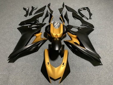 2015-2019 Yamaha YZF 1000 R1 Motorcycle Fairings - Gold Matte Black UK