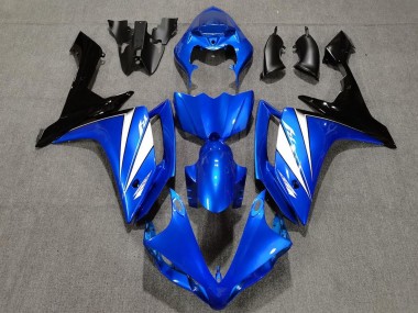 2007-2008 Yamaha YZF 1000 R1 Motorcycle Fairing - Blue White Black UK