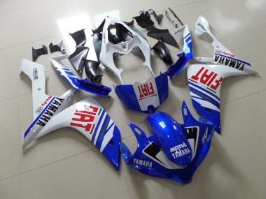 2007-2008 Yamaha YZF 1000 R1 Motorcycle Fairing - White Blue Red Fiat UK