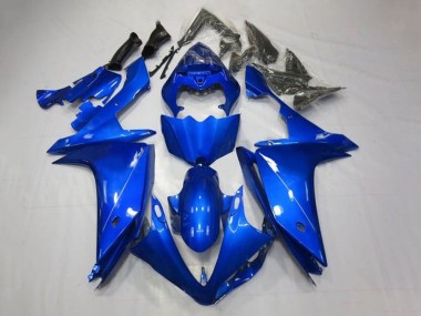 2007-2008 Yamaha YZF 1000 R1 Motorcycle Fairings - Blue UK