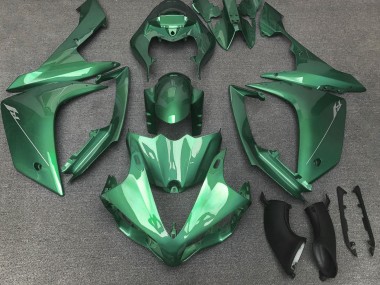2007-2008 Yamaha YZF 1000 R1 Motorcycle Fairings - Green UK