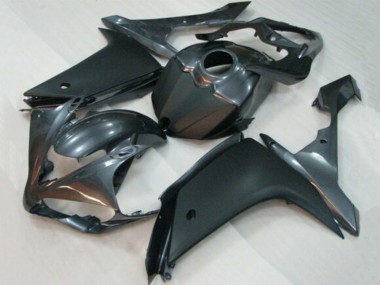 2007-2008 Yamaha YZF 1000 R1 Motorcycle Fairing - Dark Silver Matte Black UK