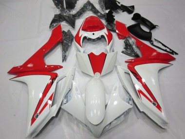 2007-2008 Yamaha YZF 1000 R1 Motorcycle Fairing - White Red UK
