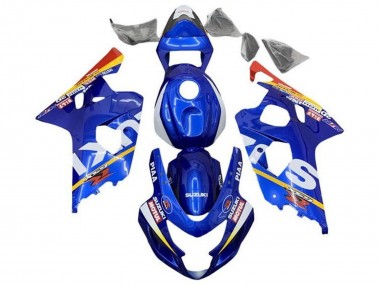 2004-2005 Suzuki GSXR 600 / GSXR 750 Motorcycle Fairings - Blue White Yellow Red UK