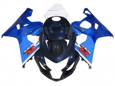 2004-2005 Suzuki GSXR 600 / GSXR 750 Motorcycle Fairings - White Blue Red UK