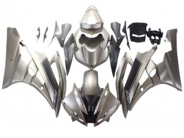 2006-2007 Yamaha YZF R6 Motorcycle Fairings - Silver Grey UK