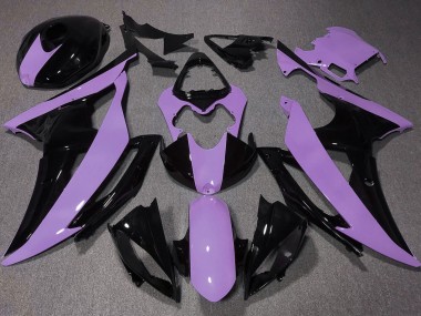 2008-2016 Yamaha YZF R6 Motorcycle Fairing - Purple Glossy Black UK