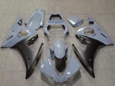 2005 Yamaha YZF R6 Motorcycle Fairings - Nardo Grey Matte Black UK