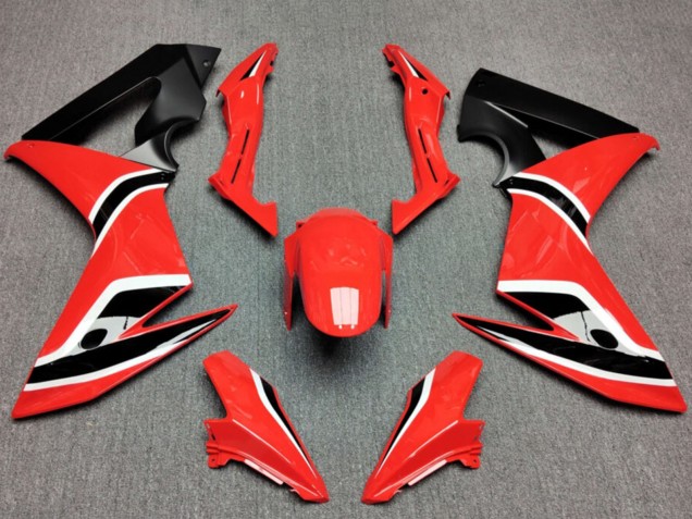 2014-2016 Honda CBR650F Motorcycle Fairings - Red Matte Black UK
