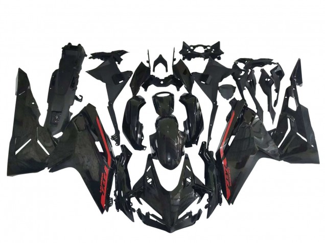 2023-2024 Honda CBR250RR Motorcycle Fairings - Glossy Black Red UK