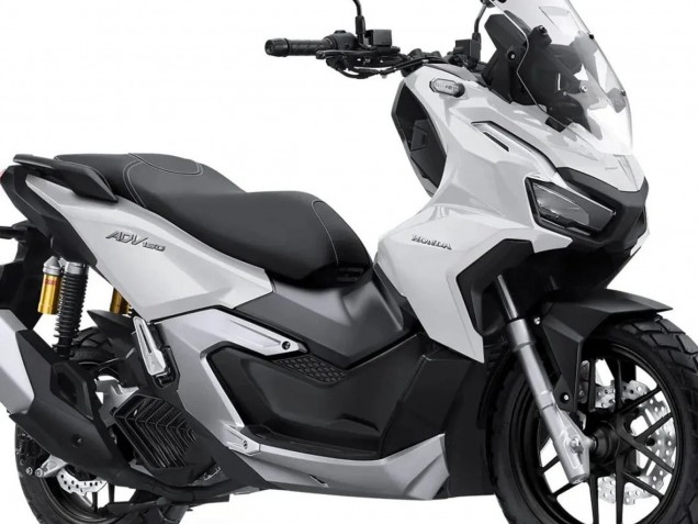 2022-2024 Honda ADV160 Motorcycle Fairings - White Black UK