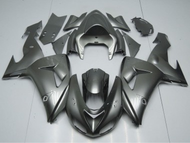 2006-2007 Kawasaki ZX10R Motorcycle Fairings - Glossy Grey UK