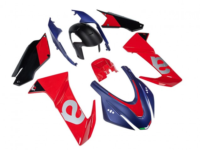 2020-2024 Aprilia RS660 Motorcycle Fairings - Blue Red UK