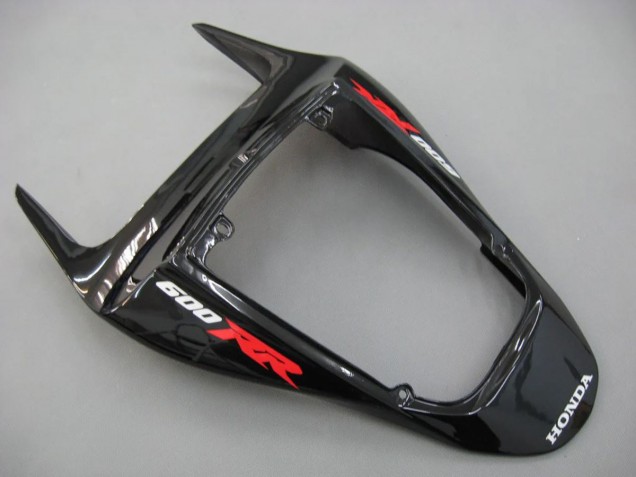 2007-2008 Honda CBR600RR Motorcycle Fairings - Grey Glossy Black with Decals UK