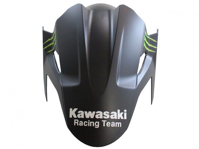 2018-2024 Kawasaki EX400 Motorcycle Fairings - Matte Black Green Monster Showr Snow UK