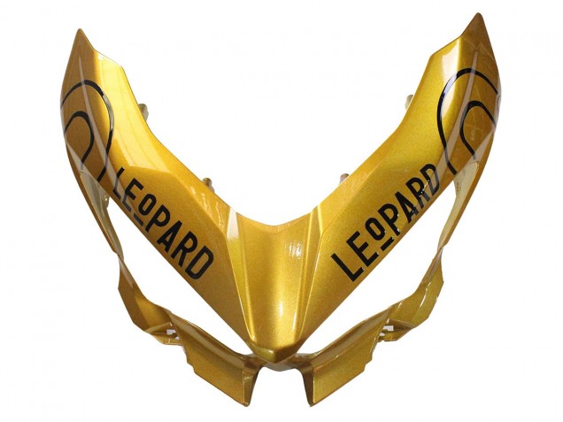 2018-2024 Kawasaki EX400 Motorcycle Fairings - Gold Glossy Black UK