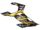 2018-2024 Kawasaki EX400 Motorcycle Fairings - Gold Glossy Black UK