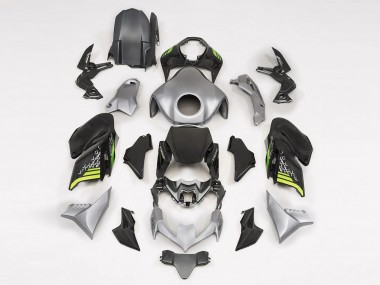 2020-2024 Kawasaki Z900 Motorcycle Fairings - Black Silver UK
