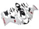 2011-2024 Suzuki GSXR 600/750 Motorcycle Fairings - White Glossy Black Red Decal UK