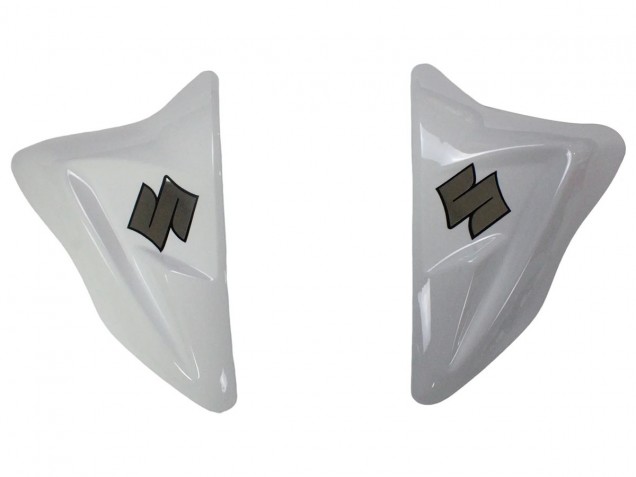 2011-2024 Suzuki GSXR 600/750 Motorcycle Fairings - White Glossy Black Red Decal UK