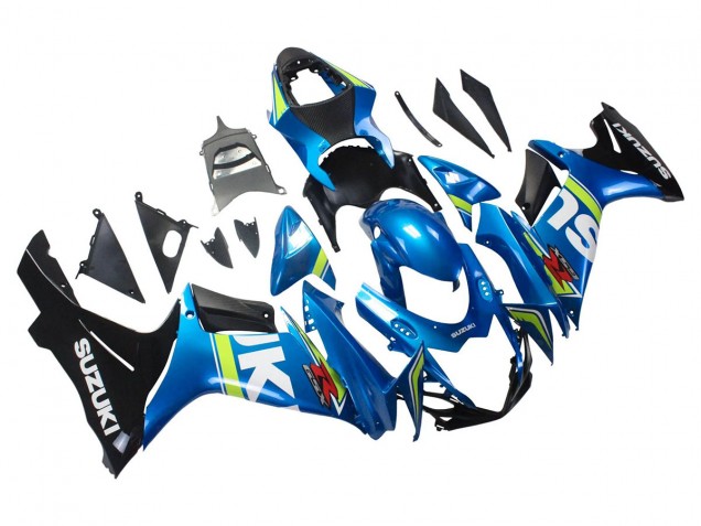 2011-2024 Suzuki GSXR 600/750 Motorcycle Fairings - Blue White Green Black UK