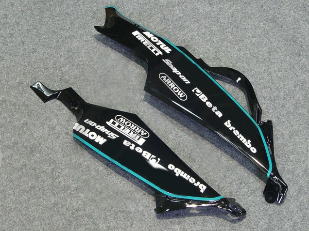 2006-2007 Suzuki GSXR 600/750 Motorcycle Fairings - White Blue Yellow Corona Alstare UK